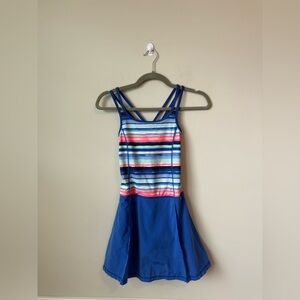 Gym go girls striped active dress size 10 / 12
